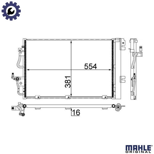Condenser air conditioning - air,