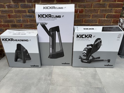 Complete wahoo pain cave - complete, kickr