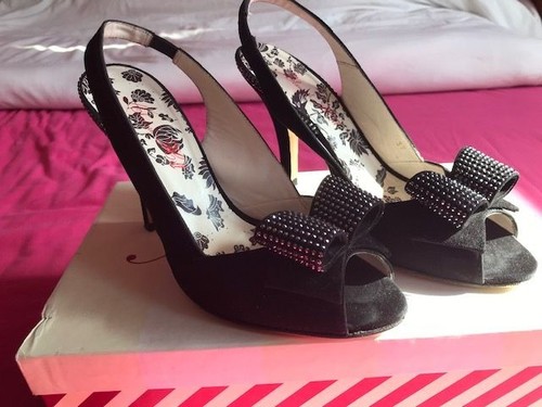 Alannah hill black suede - alannah,