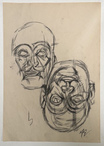 Alberto giacometti drawing - giacometti, on