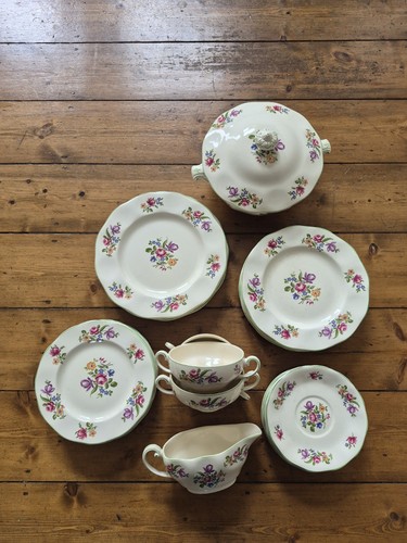 Vintage job lot floral china - vintage,