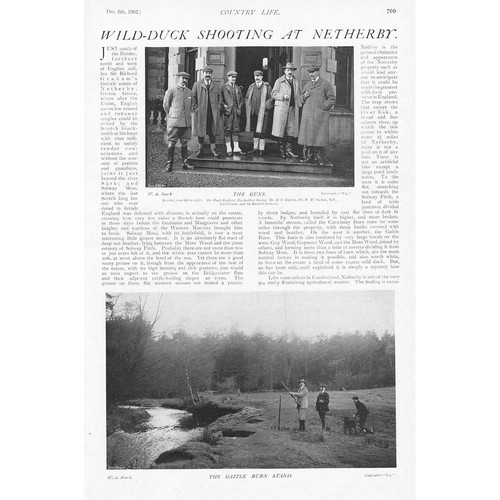 Netherby hall cumbria wild - hall,