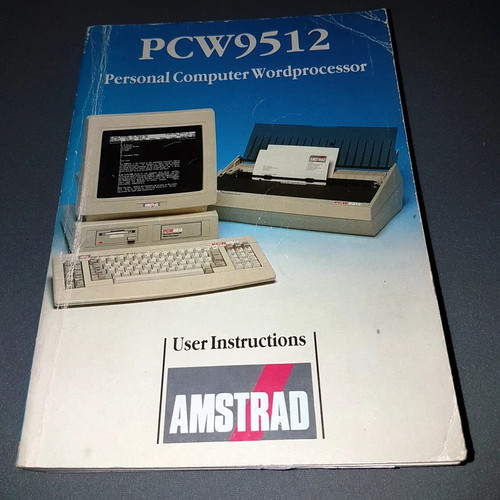 Amstrad pcw 9512 user - 9512,