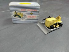 Dinky Supertoys No. 961 - Blaw Knox Bulldozer - Yellow diecast model - Boxed