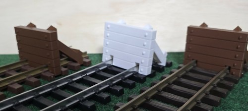 Scale buffer stops - buffer, 3d