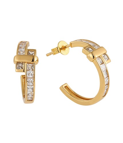 18k gold plated princess - 18k, cut