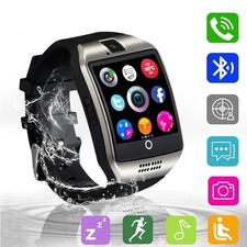 Bluetooth Smart Watch Touch Camera For Android GSM GPRS SIM TF Card Q18 Watches