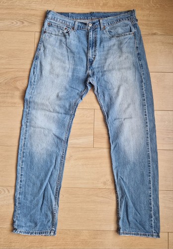 Levi 505 mens jeans trousers - jeans,