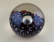 Vintage Selkirk Glass Paperweight Scotland Tranquility 1980 @READ DESCRIPTION@
