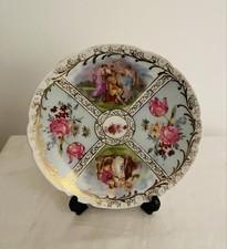 A really lovely early vintage porcelain cabinet plate