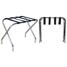 2x Folding Metal Luggage Rack