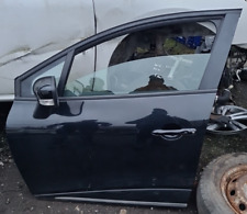 2015 RENAULT CLIO MK4 5 DOOR PASSENGER SIDE FRONT DOOR BLACK COMPLETE