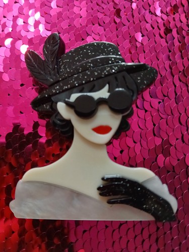 Vintage style ladies head - vintage,