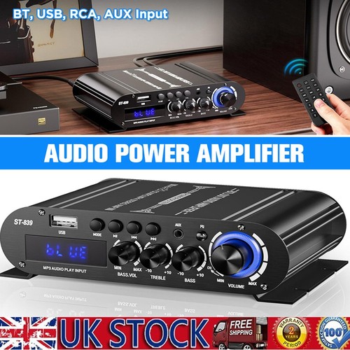 Bluetooth stereo amplifier - amplifier, amp