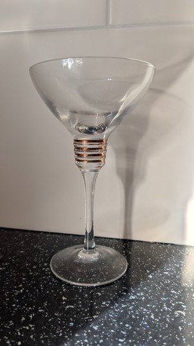 Clear stemmed cocktail - cocktail, party