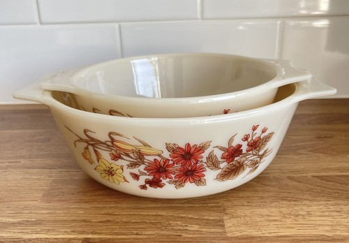 Pyrex harvest spray pattern - pyrex,