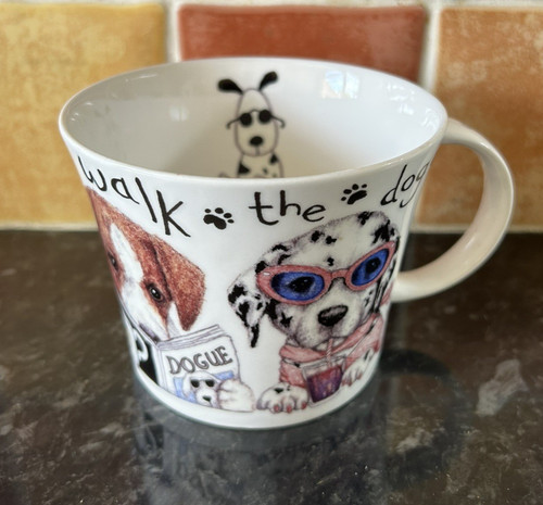 Large mug walk - "walk, by
