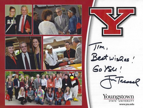 Jim tressel autographed - jim, signed