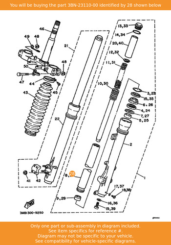 Yamaha inner tube comp - yamaha, comp.1