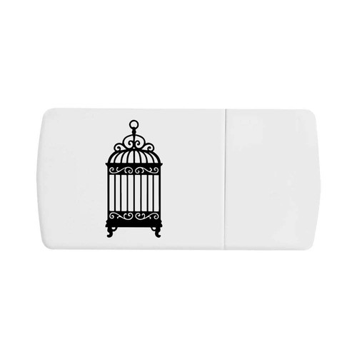 Ornate birdcage pill box - birdcage',