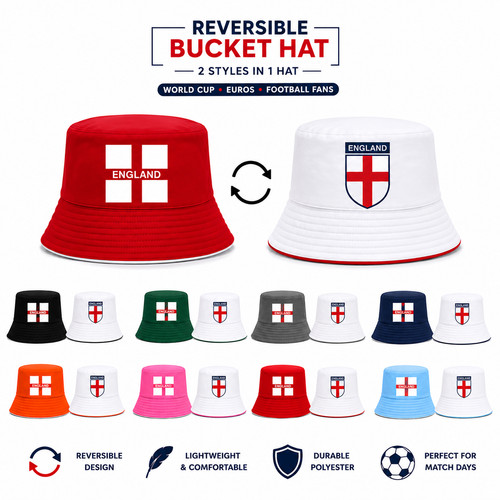 England reversible bucket - england,