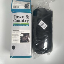 Town & Country Volkswagen T5 & T6 Front Double Passenger Seat Cover TA3891 Black
