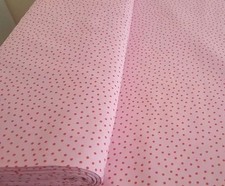 BUNDLE OF 30 Meter Long CATH KIDSTON IKEA ROSALI PINK POLKA DOT  FABRIC