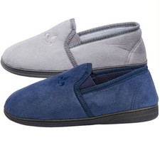 MENS MEMORY FOAM SLIPPERS