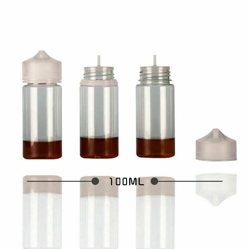 100 120ml plastic clear - 30/60/100/120ml,