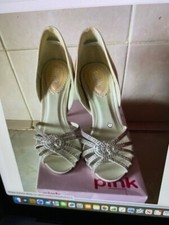 Paradox  Ivory Peep Toe Heeled
