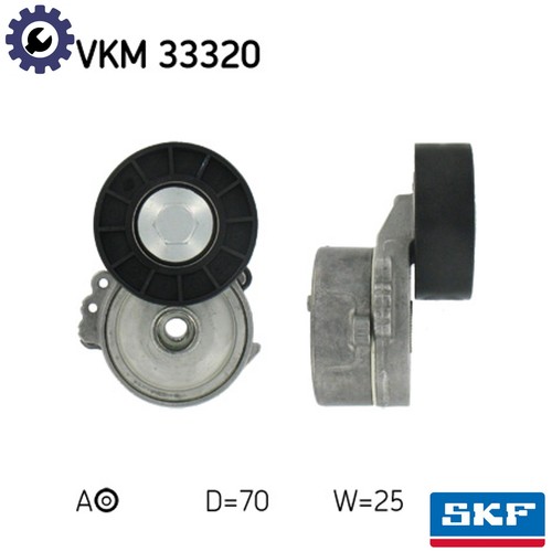 Belt tensioner vribbed - vribbed,