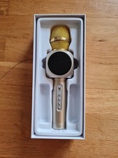 Black Magic Karaoke Player Handheld Wireless Bluetooth Speaker Sing Microphone