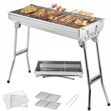 Folding bbq charcoal barbecue - bbq,