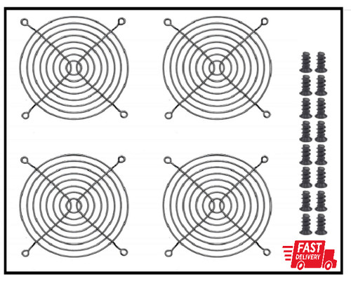 4pcs 120mm fan grill - 4pcs,