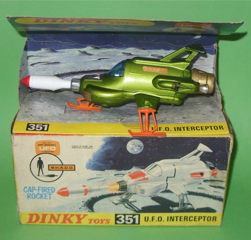 Dinky 351 ufo - ufo, interceptor