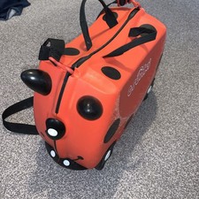 TRUNKI  Ladybird Childrens Ride on Suitcase
