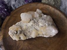 Apophyllite Zeolite - Crystal Cluster Geode - Natural Mineral Healing 26g
