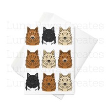 Finnish Spitz card, Finnish