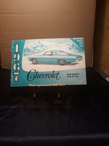1967 chevrolet owners - chevrolet, manual