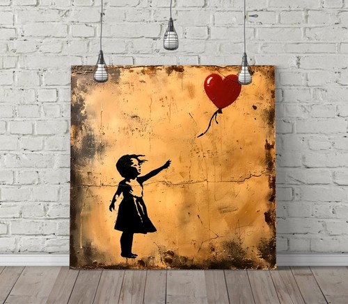 Banksy balloon girl - banksy,
