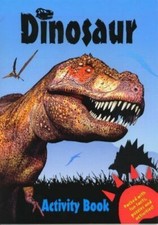A4 Dinosaur Activity Book Full of Puzzles, Activities & Colouring for Kids