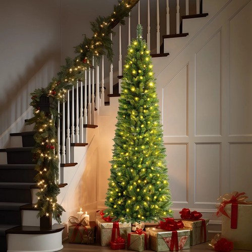 Pencil slim christmas tree - pencil,