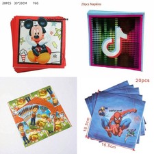 20pcs All Themed Napkin Kid