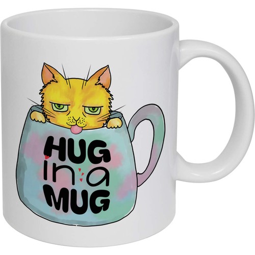 Hug mug ceramic - in, a