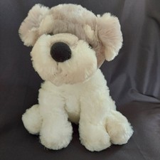 10" White/Gray Stuffed