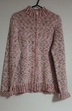 Pink Zip Up Damart Cardigan/