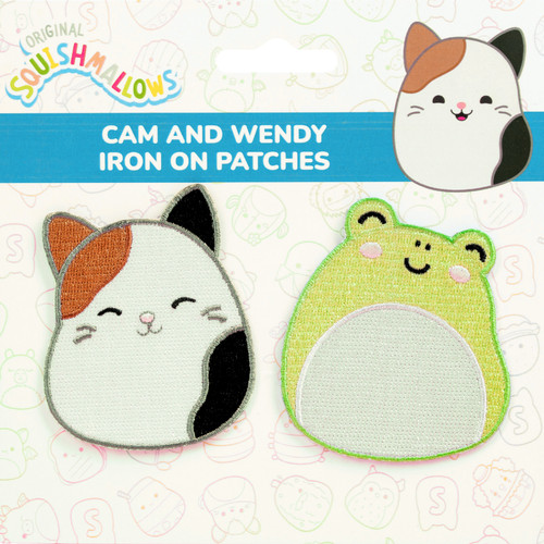 Squishmallows iron patches - on,
