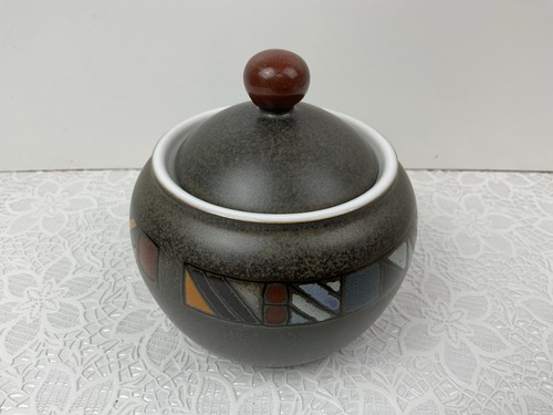 Denby marrakesh lidded sugar - marrakesh,