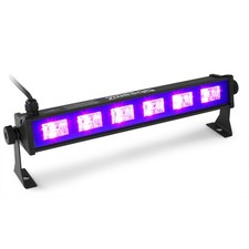 BeamZ BUV63 UV Light Bar - 36cm Black Light for DJ Disco Party Fun