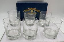 Crystal Whisky Glasses Glen Moray Elgin Classic Engraved. E1